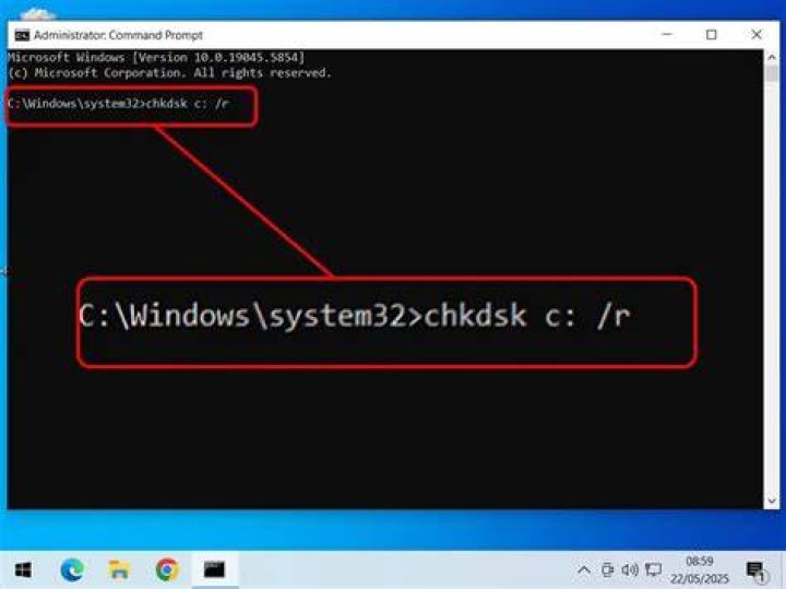 Command chkdsk