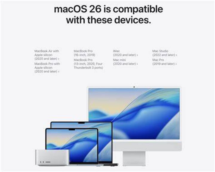 macbook compatible mac Mac OS Big Sur update issues