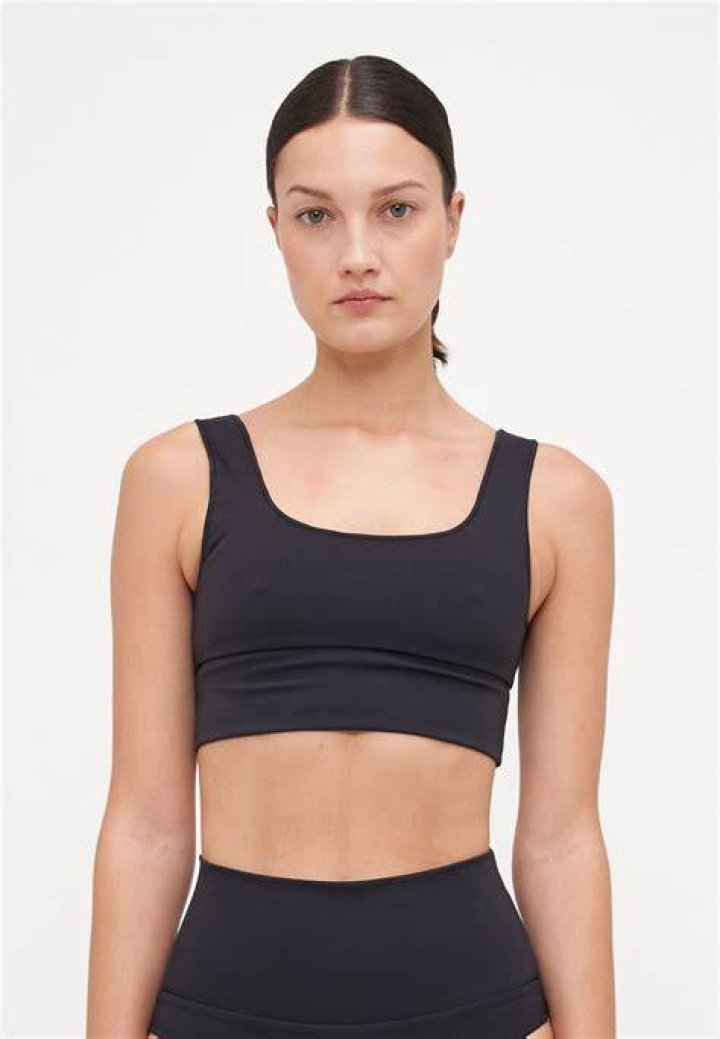 Contour Crop Bikini Top