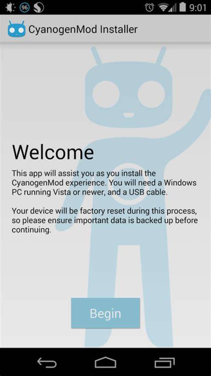 CyanogenMod Installer arrives to Google Play