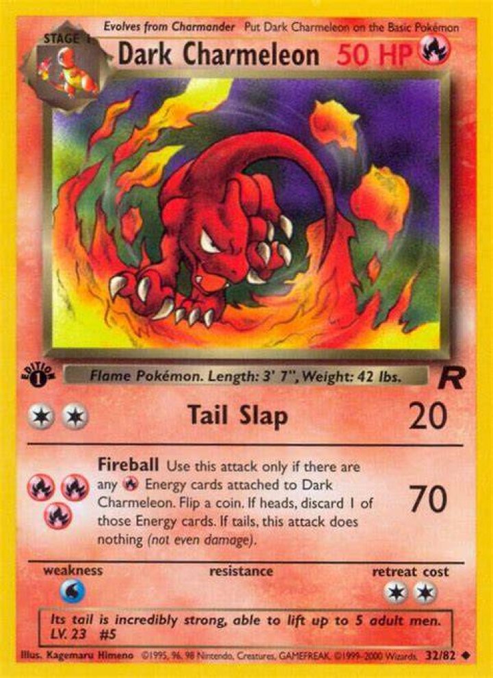Dark Charmeleon (Team Rocket 32)