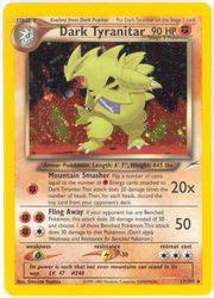 Dark Tyranitar (Neo Destiny 11)
