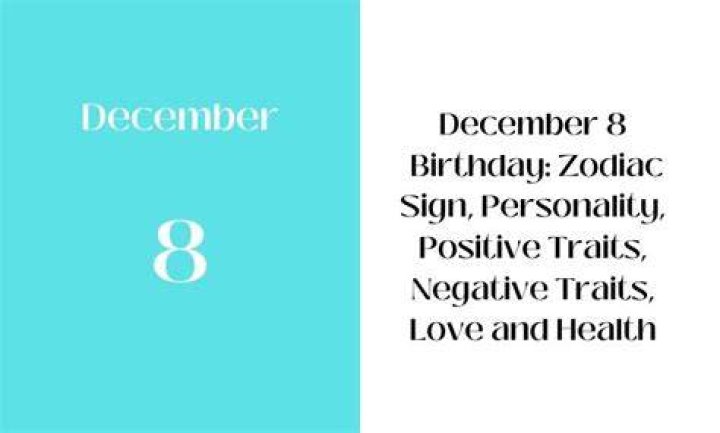 december 8 birthday personality