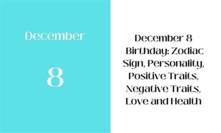 december 8 birthday