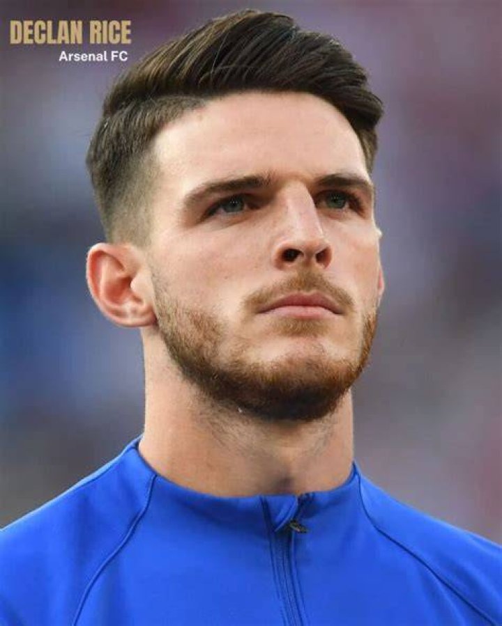 Declan Rice hairstyle Undercut Style Long to short hair