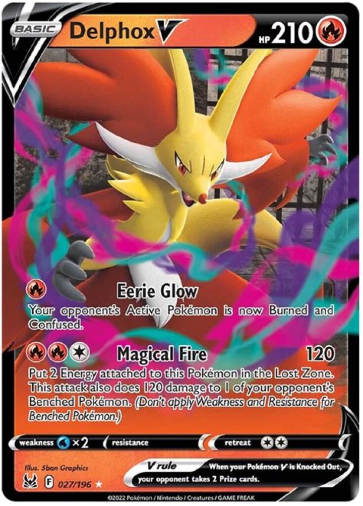 Delphox V (Lost Origin 27)