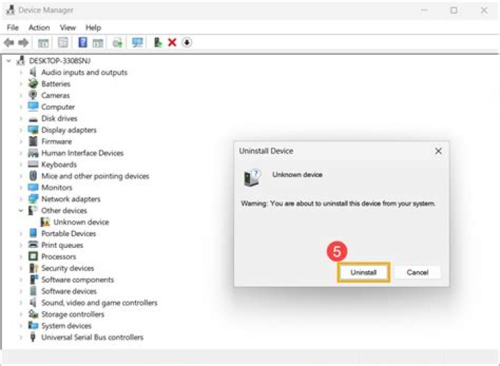uninstall device device manager uninstall device Audio device is disabled on Windows 10