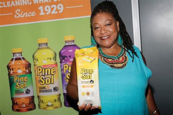 Diane Amos for Pine Sol: "That's the Power of Pine Sol, Baby!"