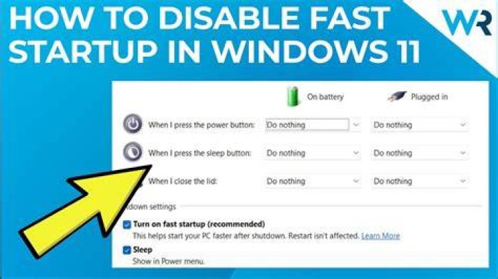 Disable Fast Startup on Windows 10 with these simple steps