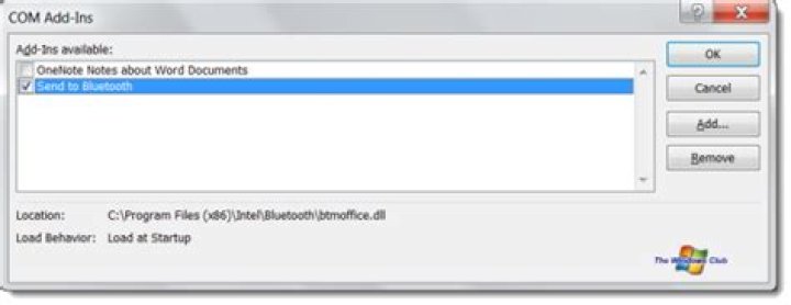 disable word add-ins