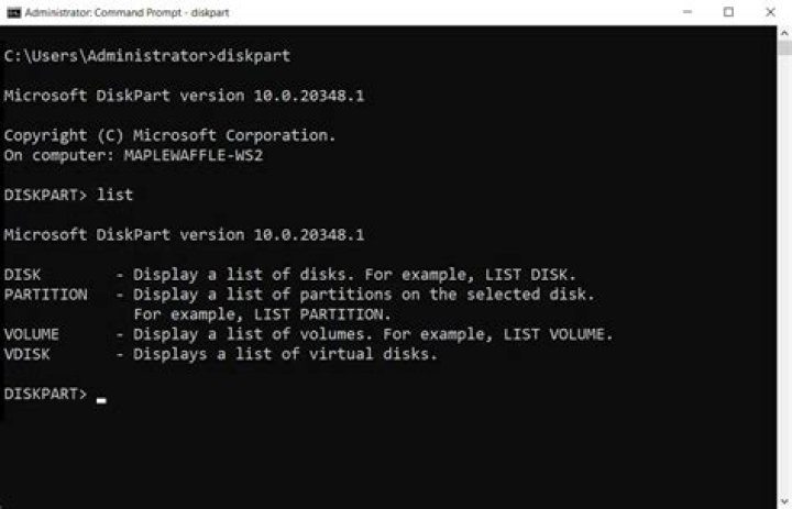 select disk diskpart diskpart select disk Windows was unable to complete the format