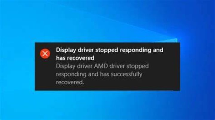 Display driver stopped responding and has recovered Intel
