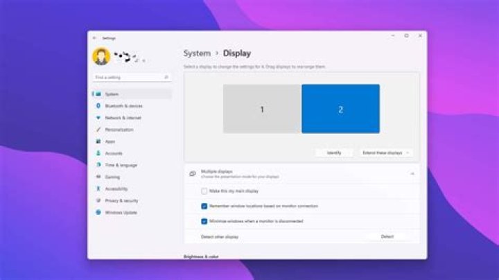 display not working
