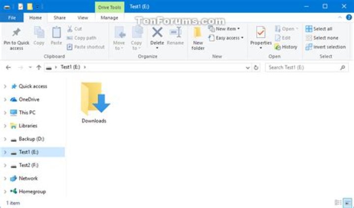 download folder Windows 10