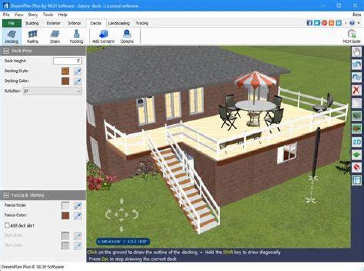 DreamPlan Home Design landscape design software for mac