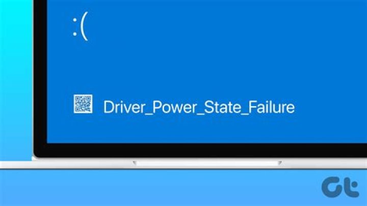 Driver Power State Failure USB