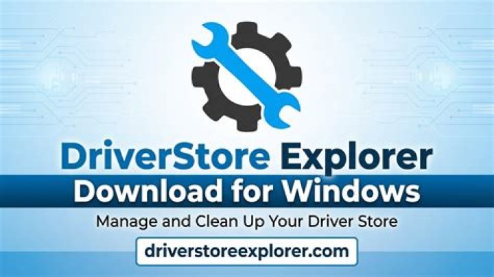 Driver Store Explorer deletes old PC drivers, keeps your system clean