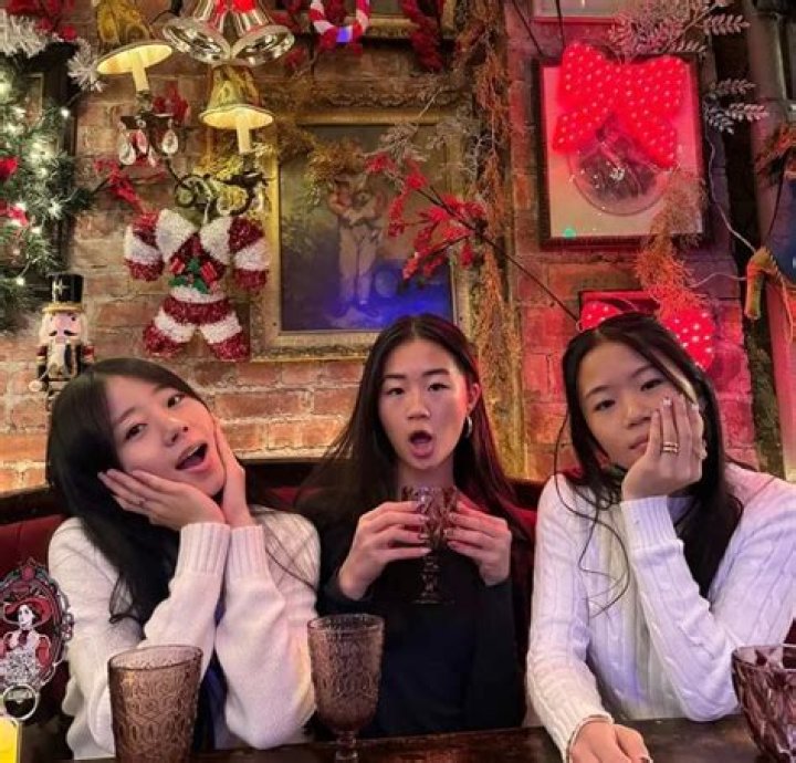 Emily Ha with her sisters