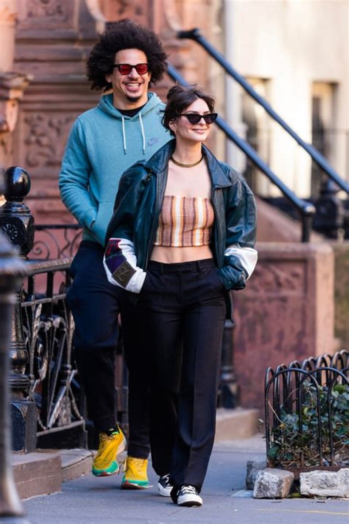Emily Ratajkowski and Eric André