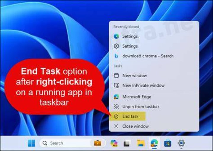 The End task option End task option Windows Error Reporting Event ID 1001