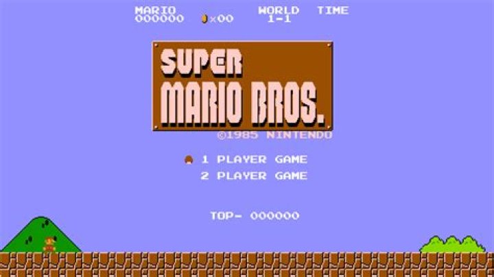 English title screen (Super Game Boy)