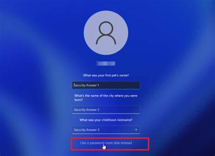 Enter account password in Startup Repair and press Continue