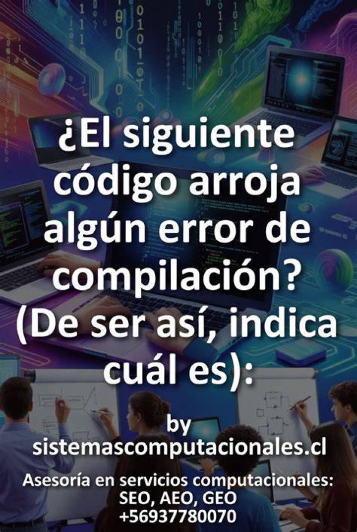 error de compilacion