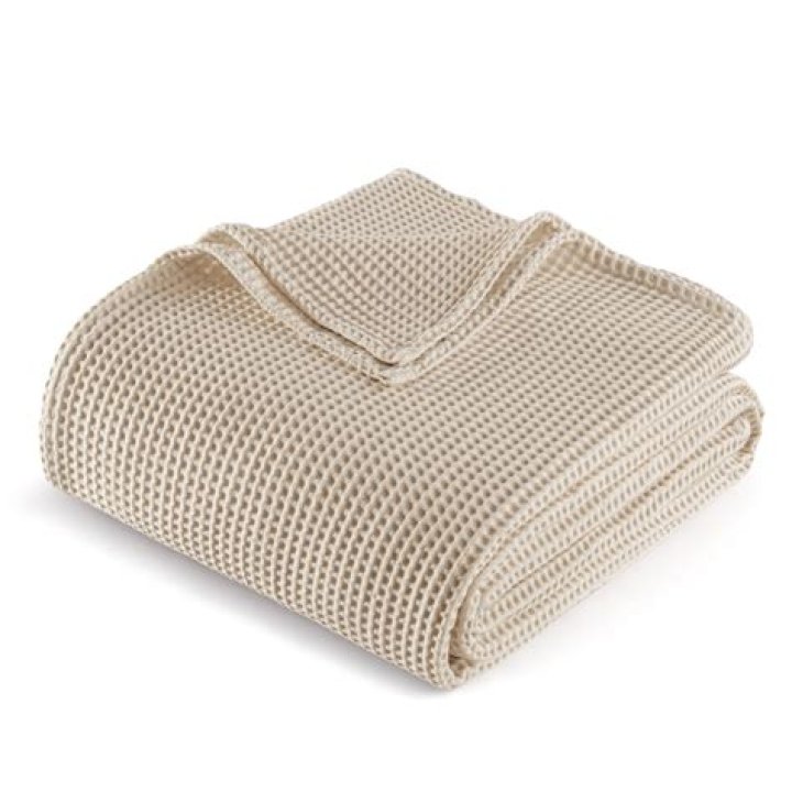 Exclusivo Mezcla Waffle Throw
