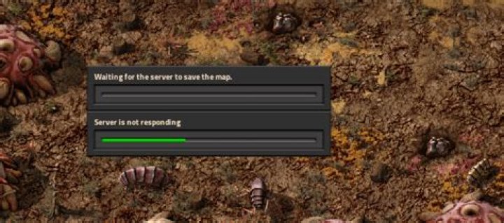 Factorio server not responding