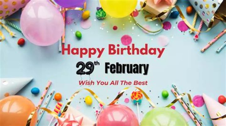 february 29 birthday