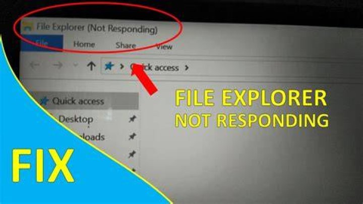 File Explorer not responding