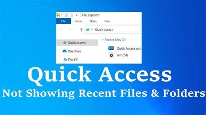 File Explorer Quick Access crashing