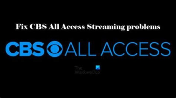 fix cbs all access