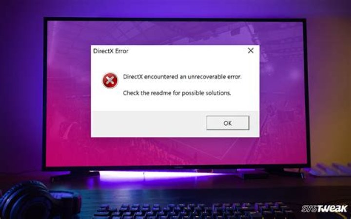 Fix DirectX encountered an unrecoverable error in Windows
