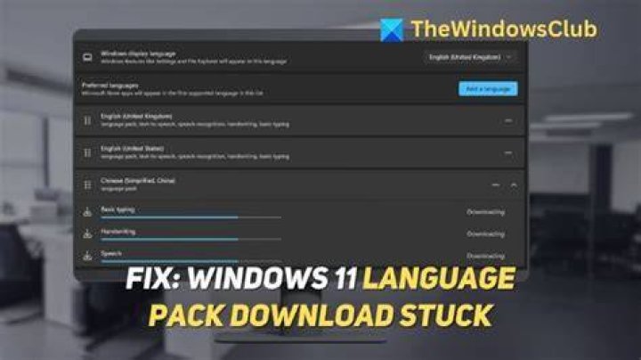 fix language pack issues windows 10