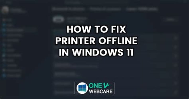 FIX printer offline in Windows 10, 7, 8.1