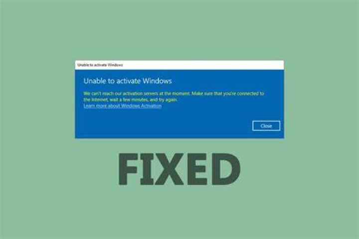 Fix Windows 10 Activation Error Code 0xC004C008