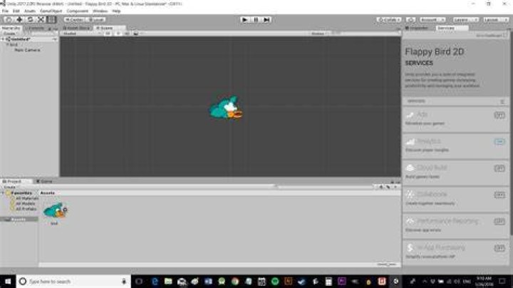 Flappy Bird Unity tutorial for Android - Full game in 10 minutes!