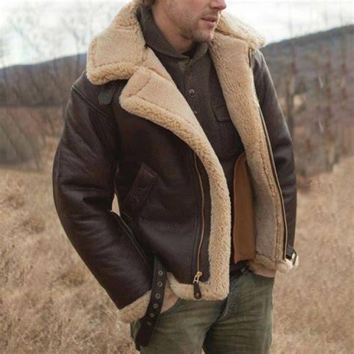 Generic Lamb Wool Bomber Coat