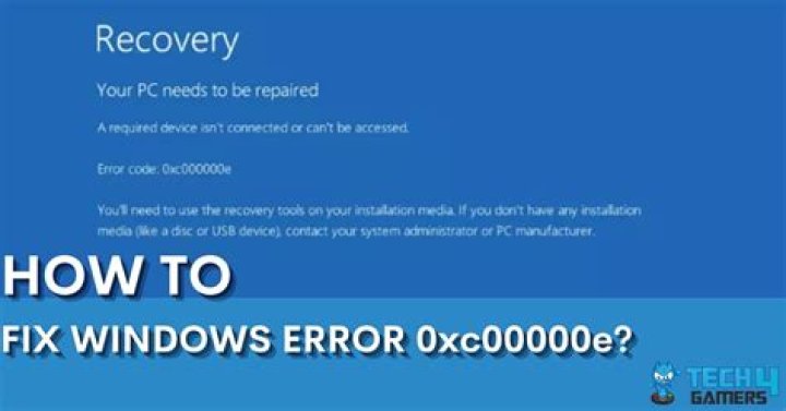 Getting the 0xc00000e error code in Windows 11? Fix it now