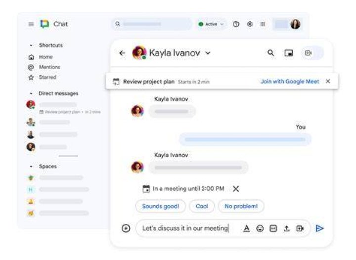 Gmail chat integration