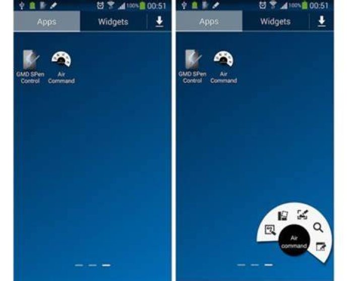 GMD Air Command allows you to open Air Command without using S-Pen