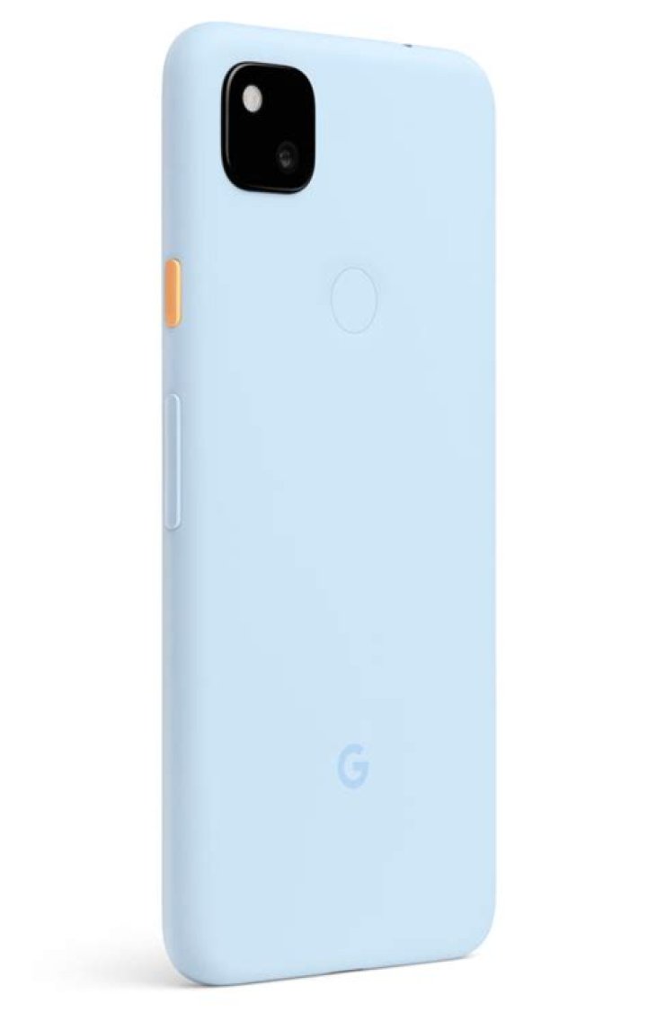 Google Pixel 4a Barely blue all angles press image Google Pixel 4a Barely blue all angles press image