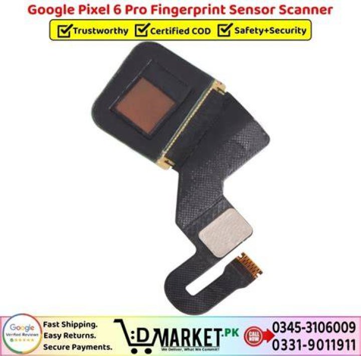 Google Pixel 6 Pro fingerprint scanner