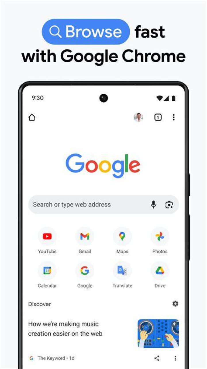 Google Search bar Google Pixel 2 XL AA 2 Google Search and the Chrome browser, among other services.