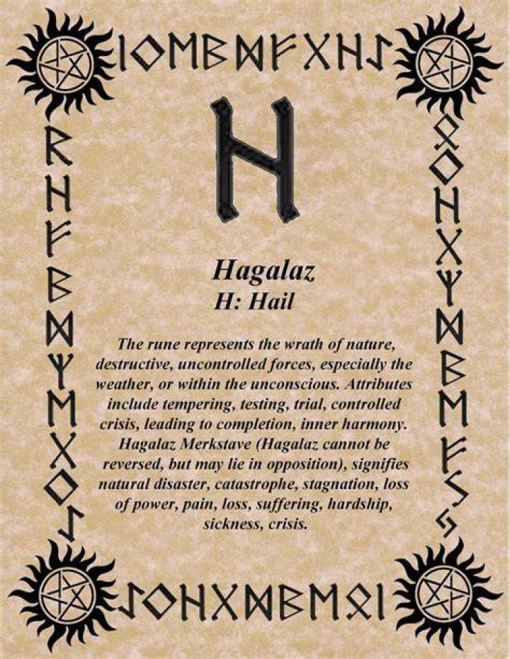 hagalaz rune