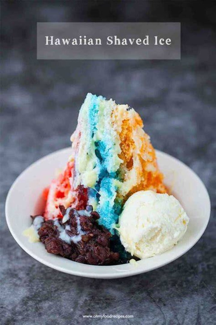 Hawaiian Shaved Ice
