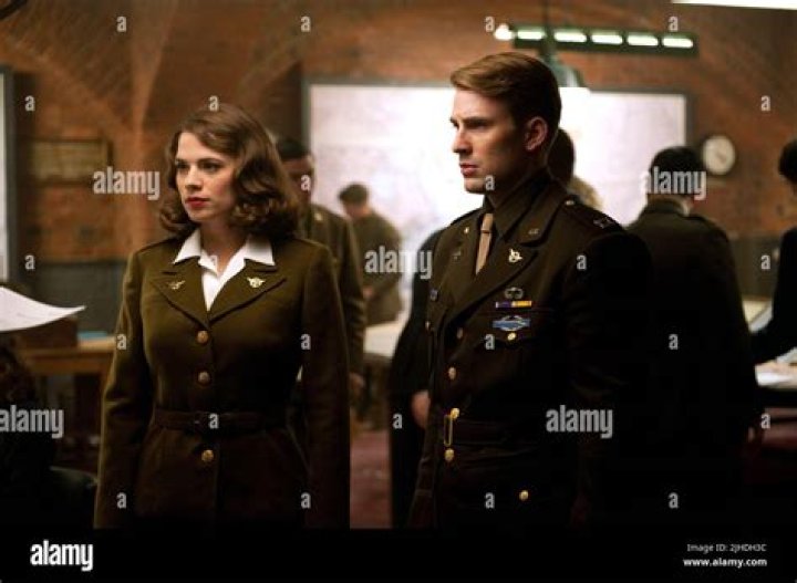 Hayley Atwell Chris Evans Captain America after party