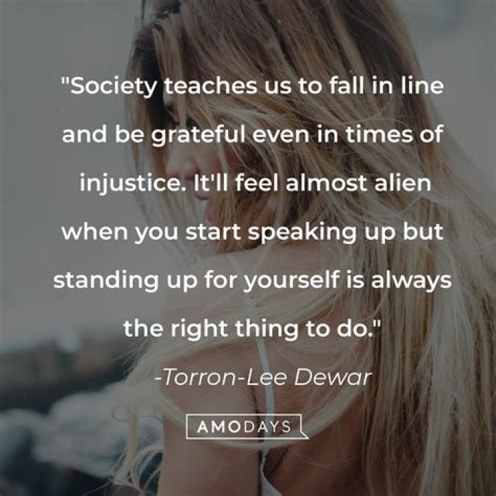 How I Stood Up For Myself, Finally