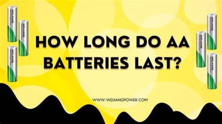 How Long Do Aa Batteries Last